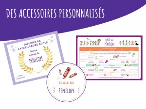 Jeu Première école personnalisé